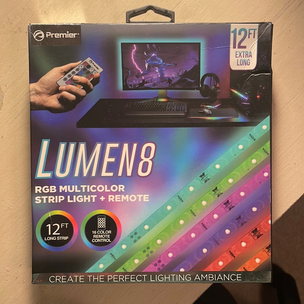 12ft long strip LED lights